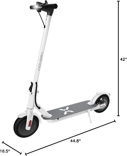 Journey Electric Scooter 14MPH, 16 Mile Range, 5HR Charge, LCD Display, 8.5 Inch High-Grip Tires, 220LB Max Weight, Cert. & Tested - Safe for Kids, Teens, Adults