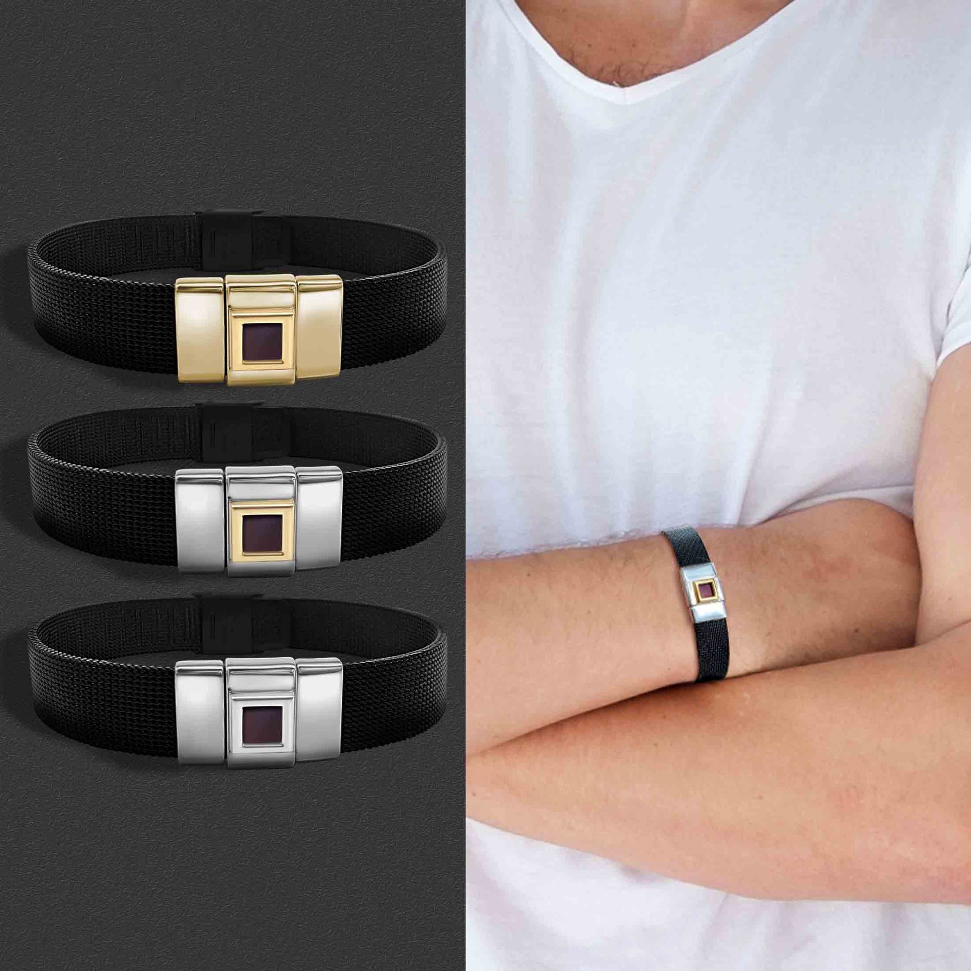 Men'S Christian Bracelet with the Whole Bible - Noble Path Bracelet